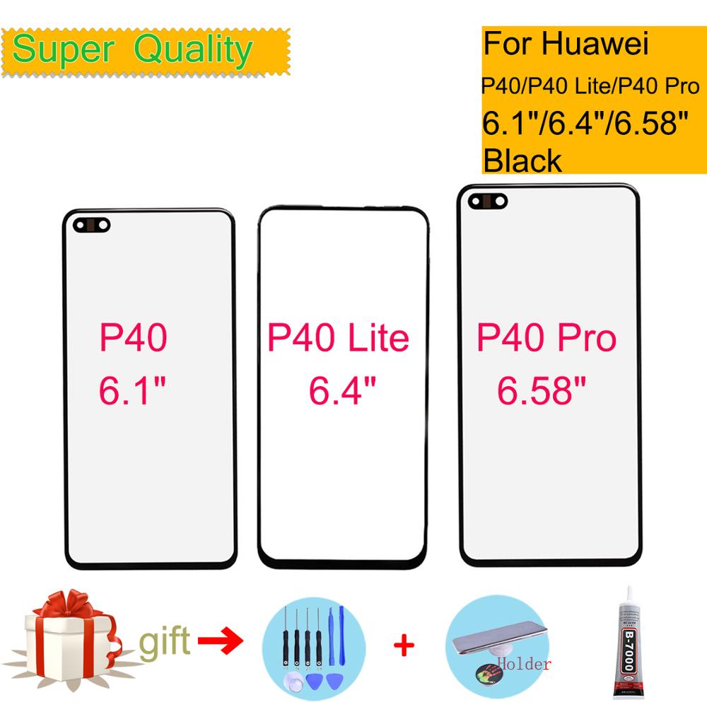 Voor Huawei P40 / P40 Lite / P40 Pro Touch Screen Panel Sensor Digitizer P40 Lite Pro Voor Glas Outer lcd Lens Vervanging