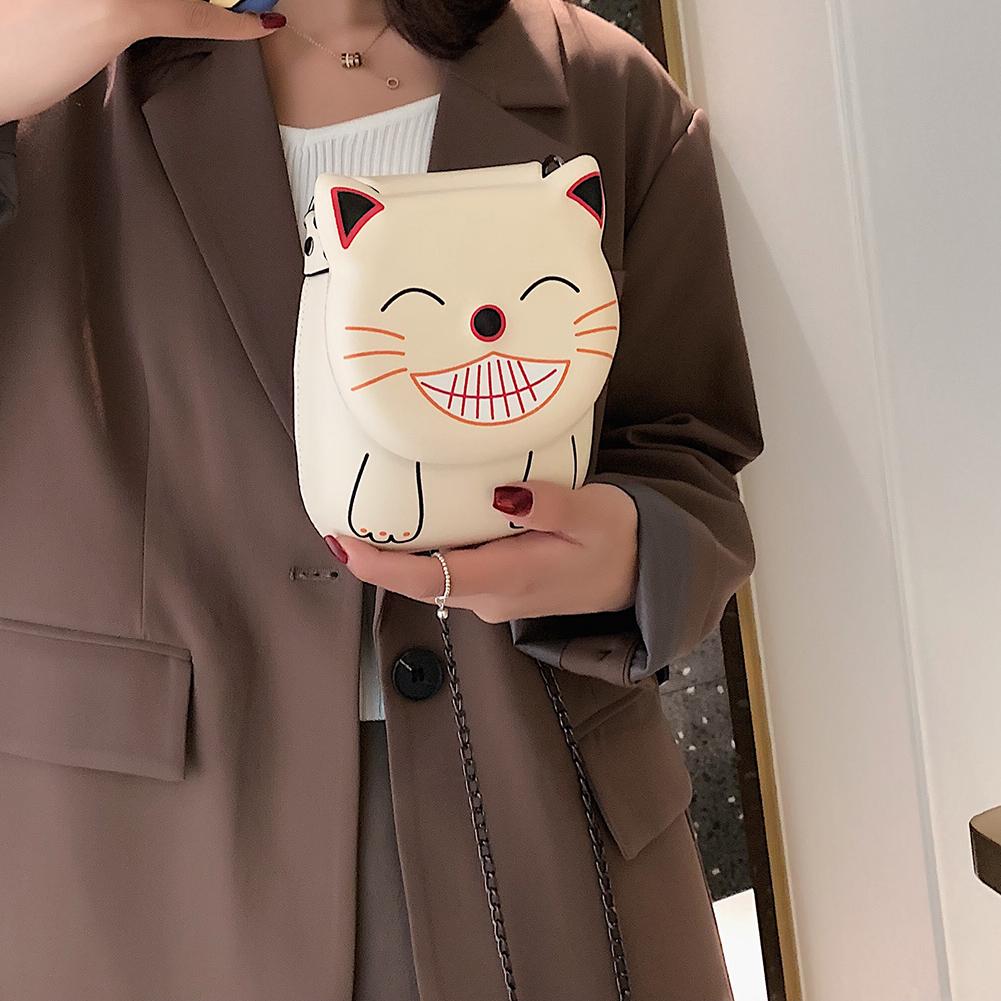 Handtassen Vrouwen Kleine Lederen Tas Keten Crossbody Tas Cartoon Leuke Messenger Bags Voor Wandelen En Reizen