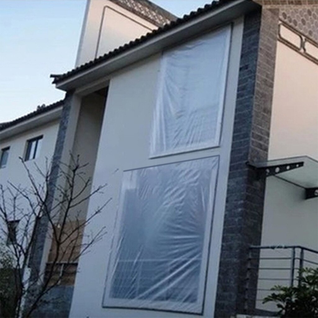 Película de plástico transparente para invernadero, cubierta de polietileno para invernadero, malla de malla, protección de frutas, accesorios de jardín