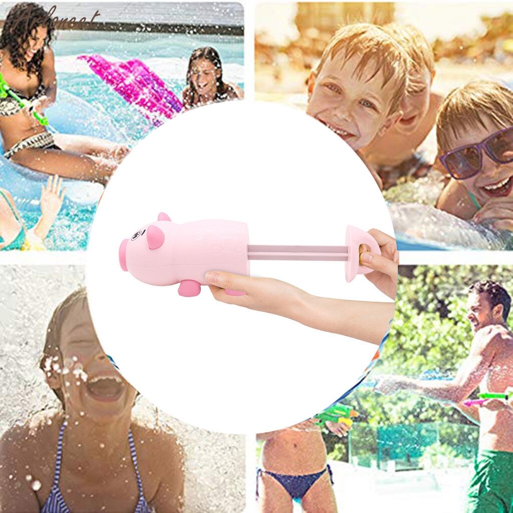 Summer Beach Swimming Pool Toy Happy Water Cannons For Children Toys Bath Toys Square For Outdoor Indoor Toy