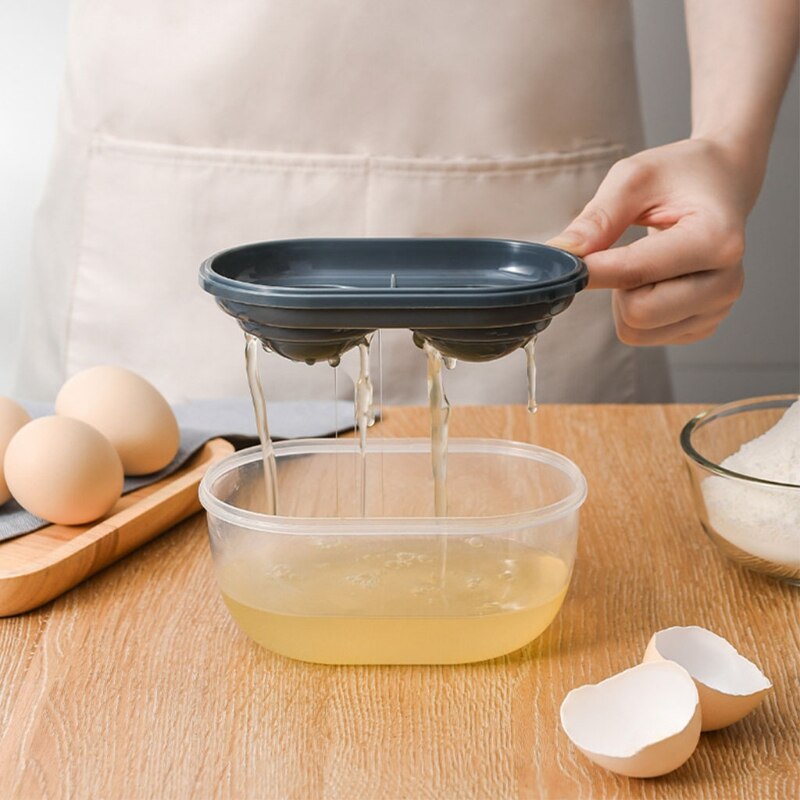 Plastic Egg Separator White Yolk Sifting Home Kitchen Chef Dining Cooking Gadget Kitchen Egg White Separator Tool