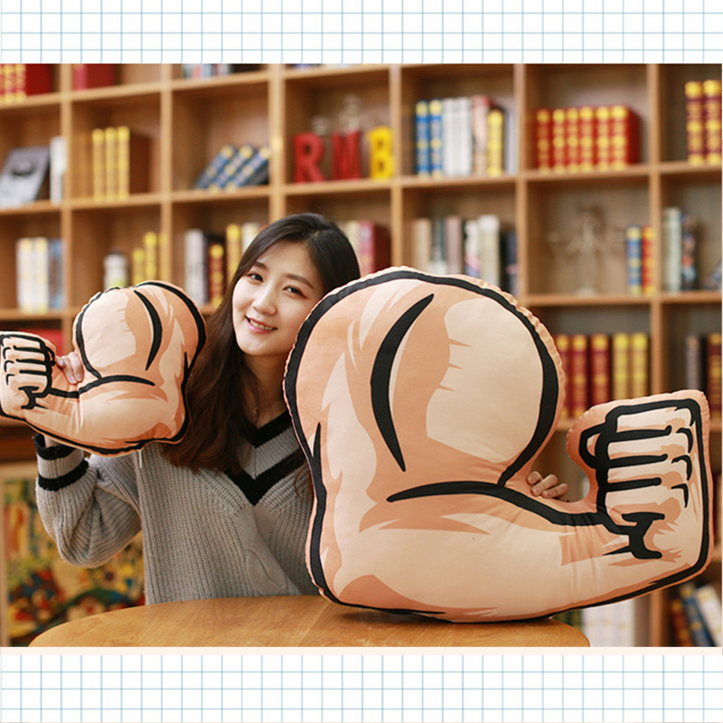 Almohada con forma de brazo para hombre, cojín para sofá y cama, único, Idea de gestos, con Benifits, novedad Linda