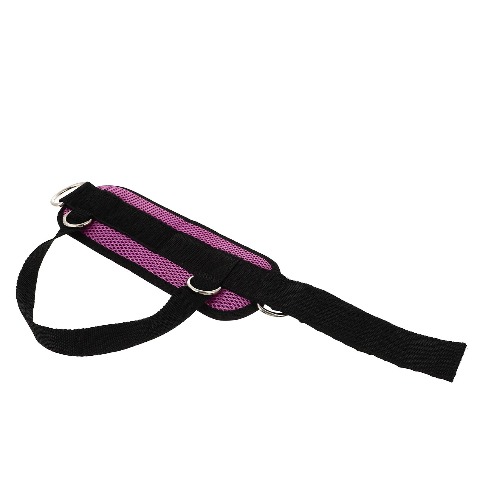 Adjustable Ankle Buckle Ankle Straps D-ring Ankle Cuff Fitness Ankle Strap: Purple