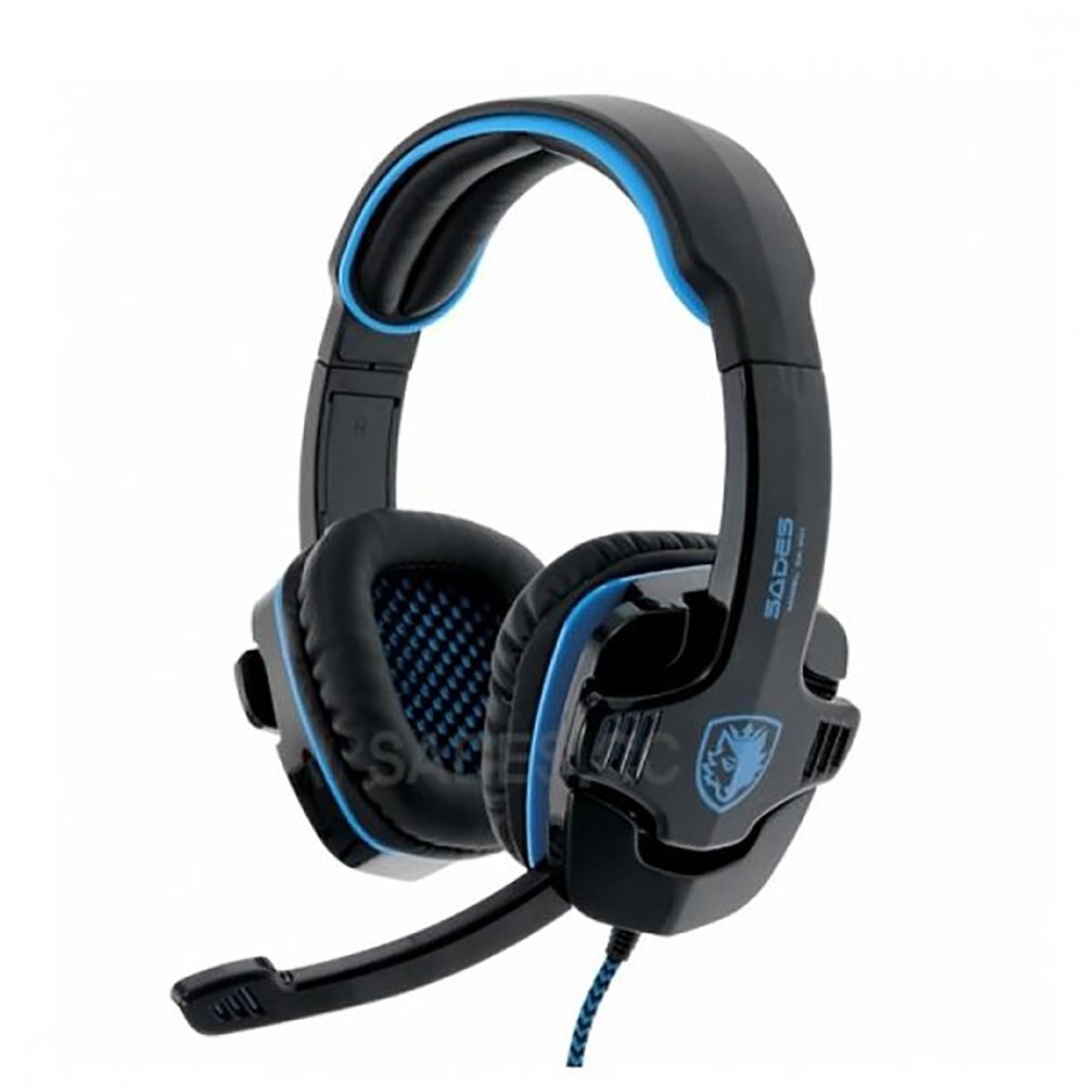 Sades SA901 casque de jeu 7.1 surround USB casque avec Microphone anti-bruit micro pour ordinateur portable PC Gamer: Default Title