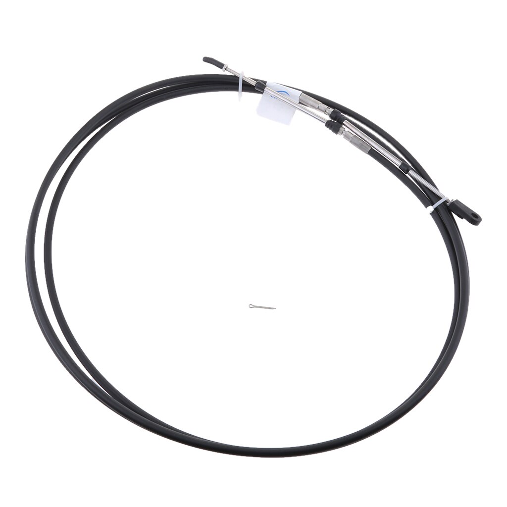 Universal Throttle Cable Black for Marine Boat Motor Control Lever 26 FT