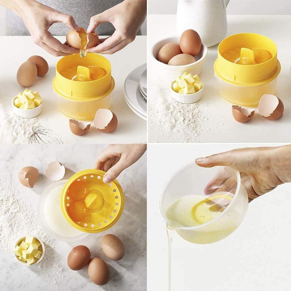Ei Separator Wit Yolk Sifting Home Keuken Chef Eetkamer Koken Gadget Voor Huishoudelijke Keuken Ei Gereedschappen