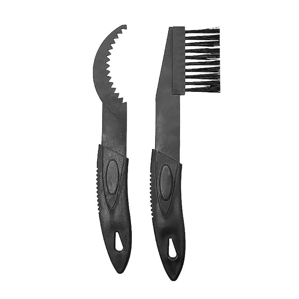 Plastic Cycling Motorcycle Bicycle Chain Clean Brush Gear Grunge Brush Cleaner Outdoor Cleaner Scrubber bisiklet Tools: Yellow