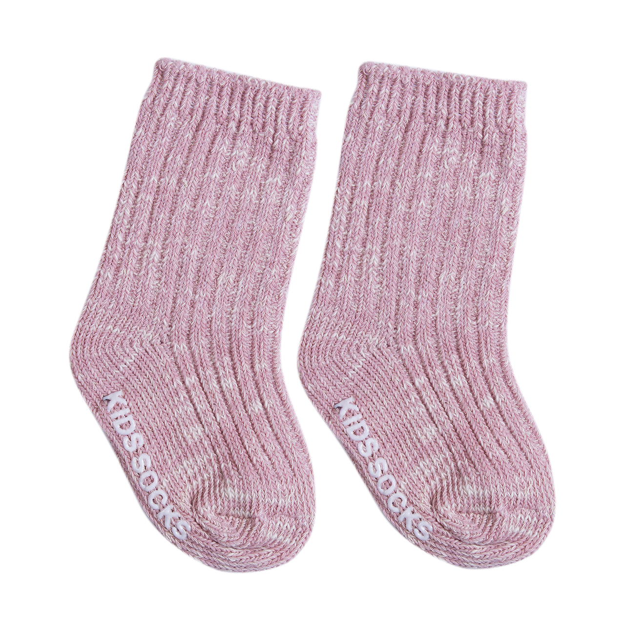 Crianças Meias Cor Sólida Meias de Algodão Anti Bebê Escorregar Meias Para O Menino Da Menina Da Criança: Rosa / 2 to 4Years