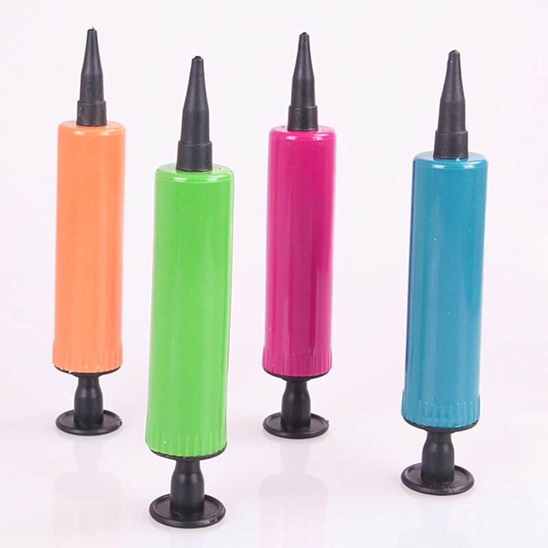 1 pc Mini PVC Ballon Pomp voor Latex Globos Opblaasbare Speelgoed en Folie Ballonnen Lucht Ballen Pomp Handpomp Verjaardag feestartikelen