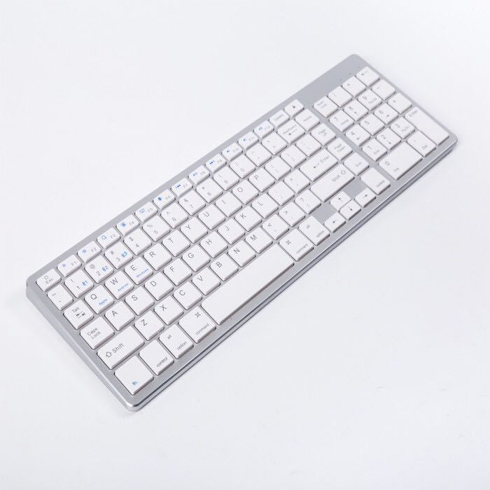 Bluetooth Keyboard for Macbook Pro Ultra-thin Mini Wireless Keyboard for Mac Pro Tablet Russian Arabic Hebrew
