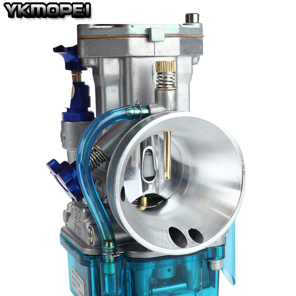 Carburador PWK para motor de motocicleta 2T/4T, 28, 30, 32 y 34mm, con Power Jet