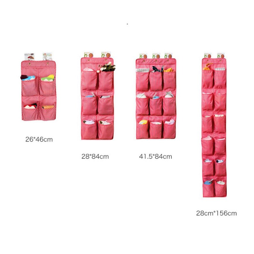 4/6/9/12 sac suspendu porte pochette de rangement multi-fonction distributeur de poche de rangement mural Oxford tissu sac mural rangement placard support