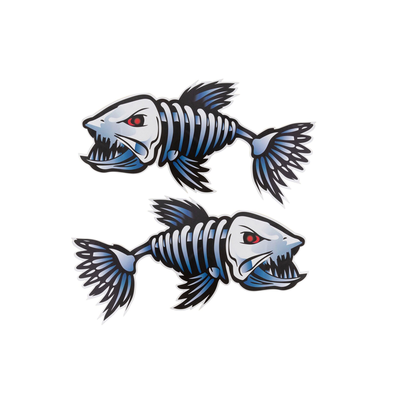 2 sztuk rekin szkielet naklejki pcv wioślarstwo dekoracyjna naklejka wodoodporne dekoracyjne graficzny Paster robić kajak łódź morska samochodu połowów