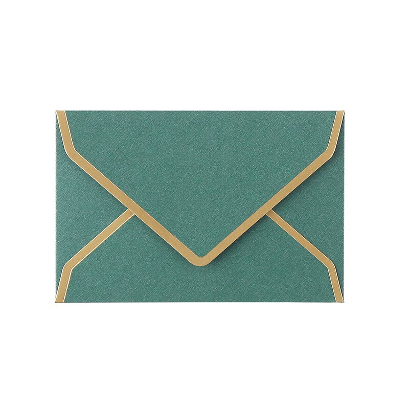 20 pcs/lot Mini envelope gilded edge Paper Envelopes cute Envelope For Card Scrapbooking