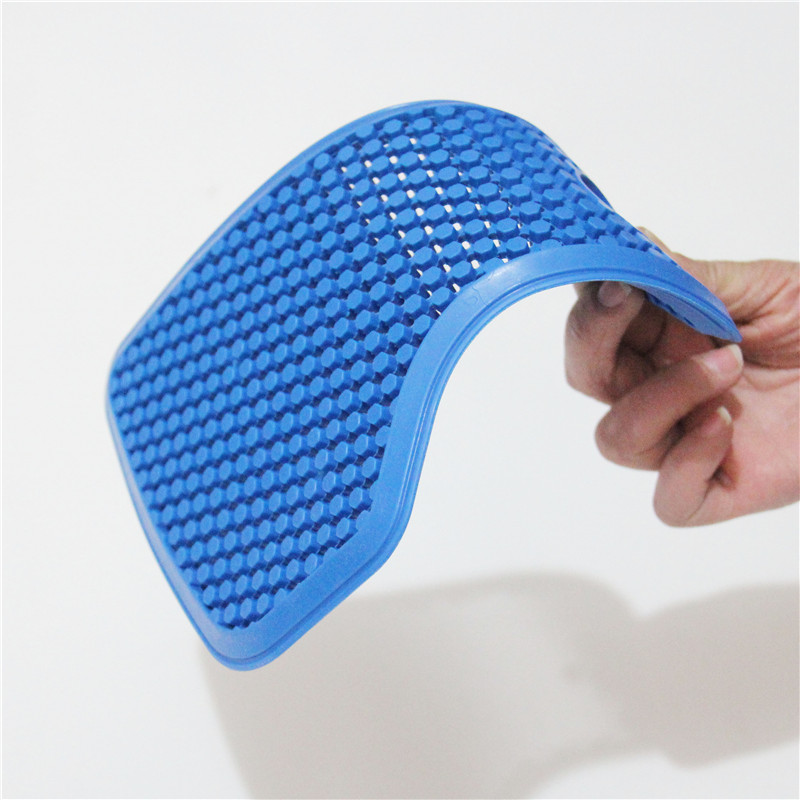 Protezione per l'equitazione Equipaggiamento CE Inserto Armatura Ginocchio Protezione per l'anca Pantaloni da moto Gel di silice di ricambio (2 ginocchiere + 2 protezioni per l'anca)