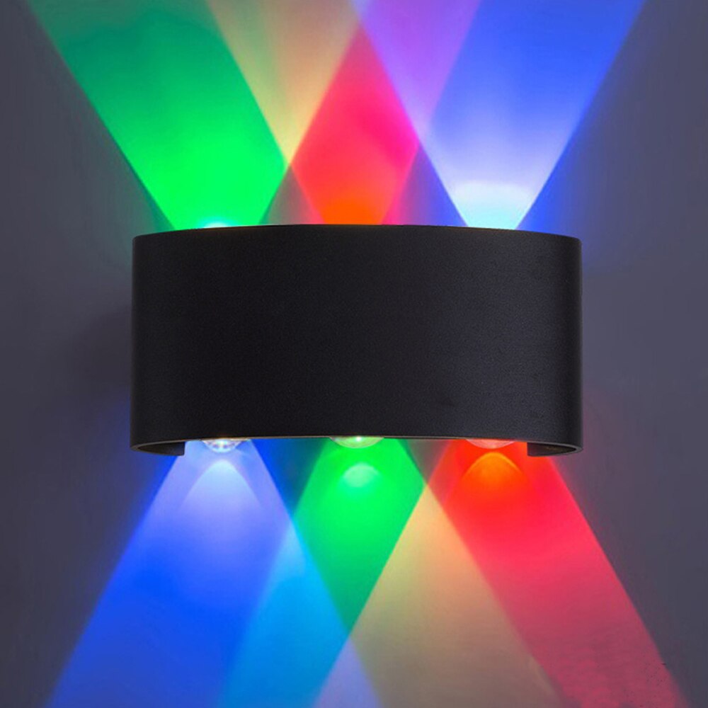 Waterdichte 6 w Led Wandlamp 85-265 v moderne Aluminium indoor outdoor Opbouw Led Tuin Veranda gang buitenmuur Licht