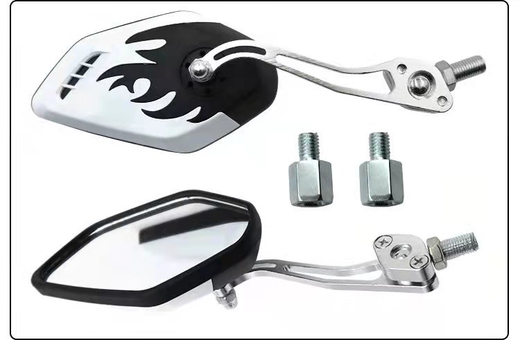 2 Stuks 8 Mm/10 Mm Universele Motorfiets Achteruitkijkspiegel Anti-Vertigo Moto Accessoires Cnc Achteruitkijkspiegel zijspiegels Montage Tool Bouten