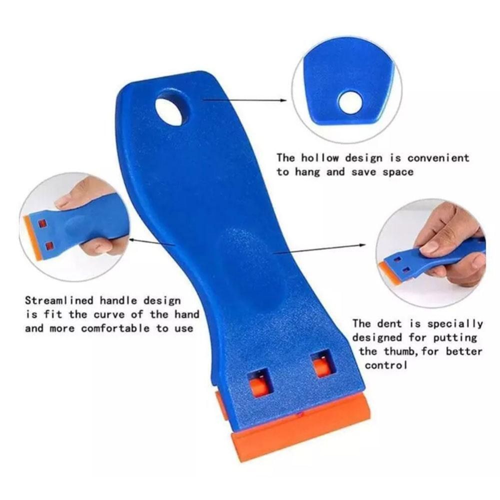 Multifunctional Glue Removal Shovel Plastic Household Cleaning Stain Remover Spatula Glass Removal Car Film Tools
