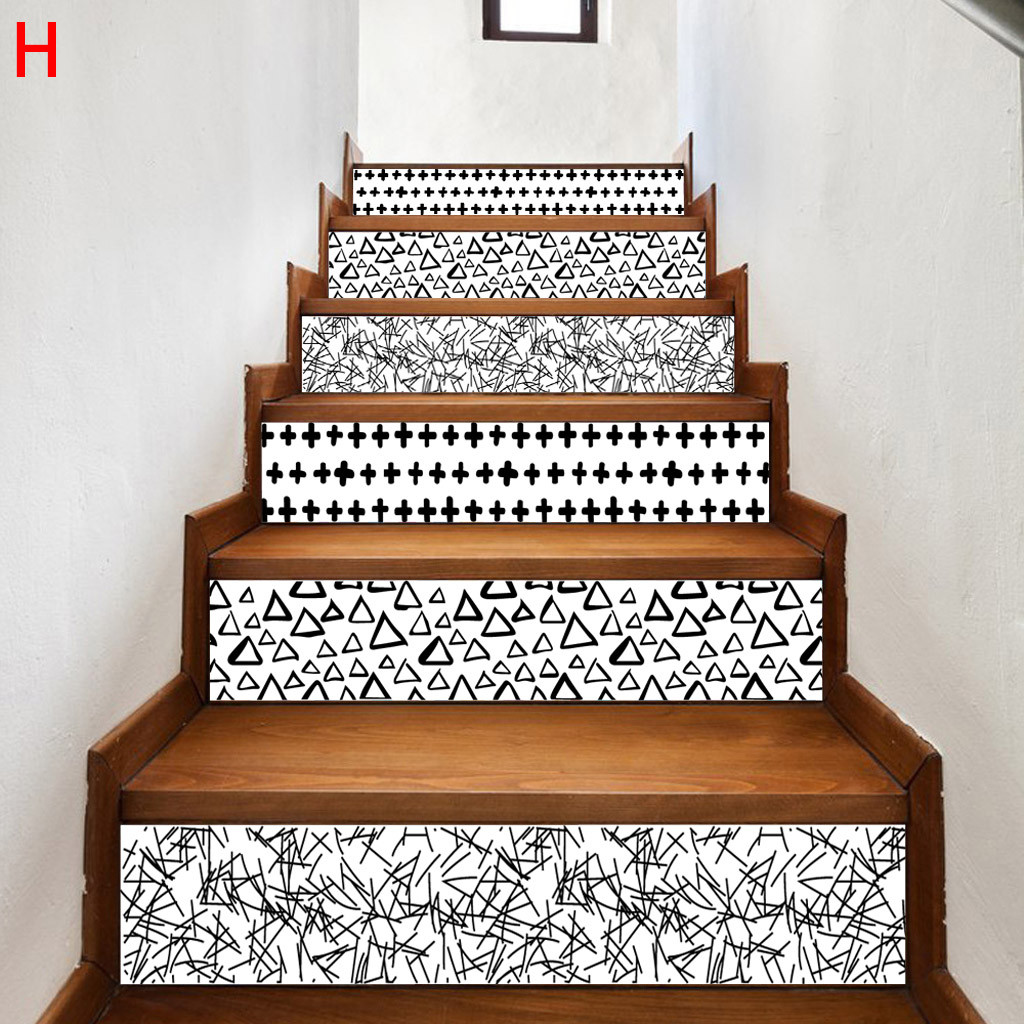 Stair Stickers Furniture Decoration Stair Stickers Christmas Stair Stickers Home decor sticker Stair Stickers: Silver