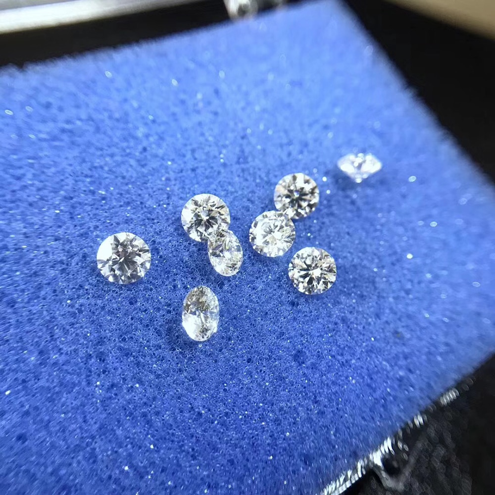 5mm D farbe 0.5ct Karat verlieren Moissanite Stein VVS1 Klarheit brillant Runde Geschnitten Spezielle Diamant Bearbeitbar Ring für frauen