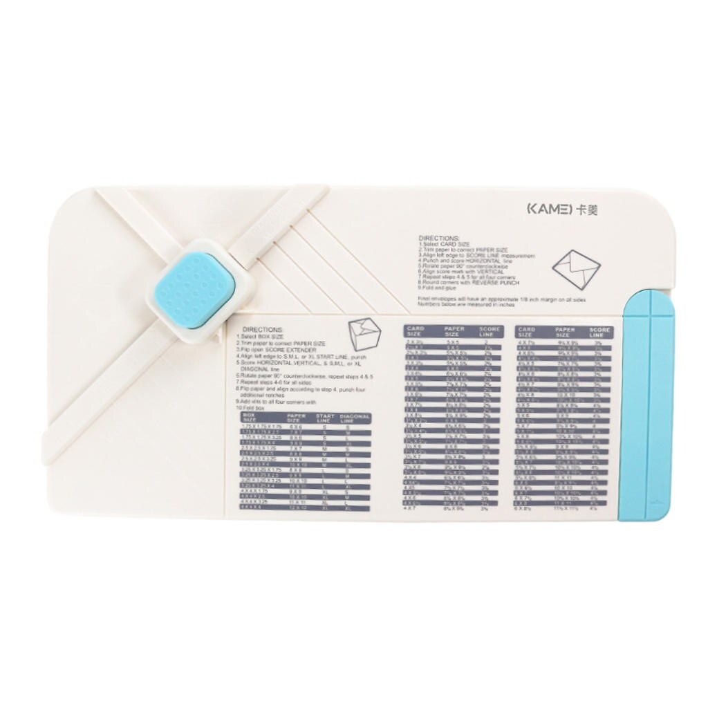 Mini Scoring Board Measuring Tool For Origami Envelope Card Folder Tools