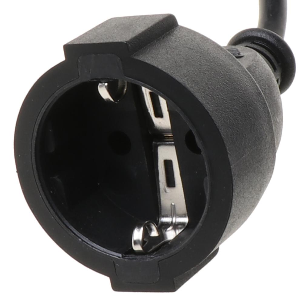Ups/Pdu Power Lead Iec 320 C14 Male Naar CEE7 Europese Vrouwelijke Adapter Kabel 35Cm
