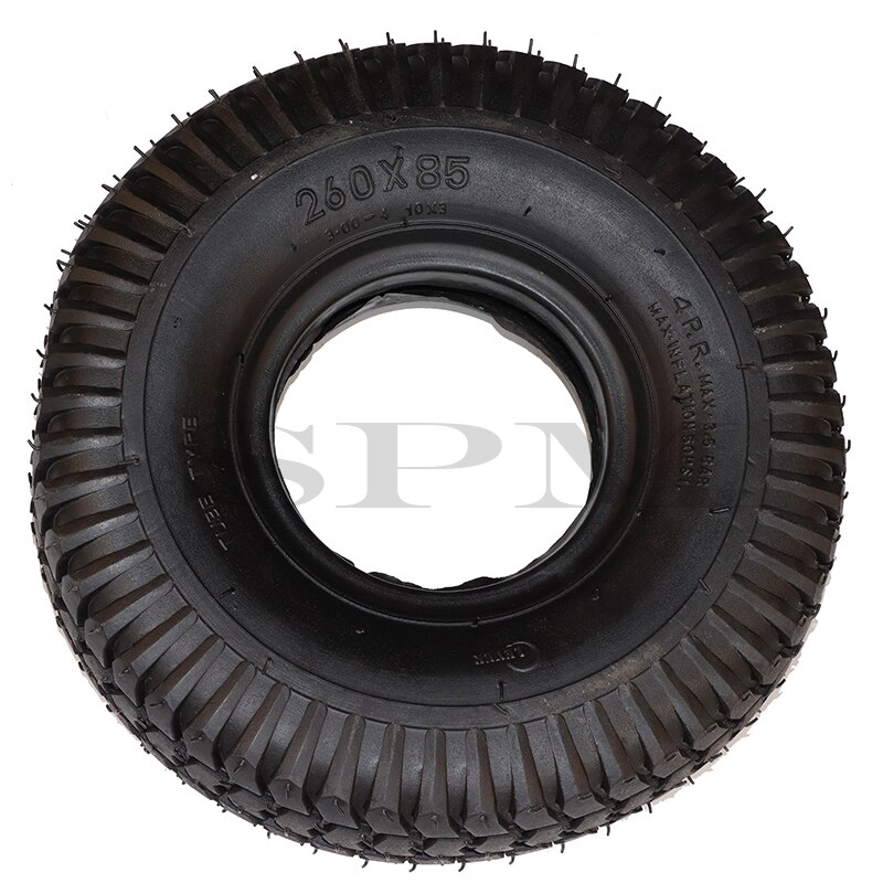 260 x 85 däck och innerslang 3.00-4(10 " x3 " , 260*85)  för knobby scooter atv and go kart däck och tubmotor däck