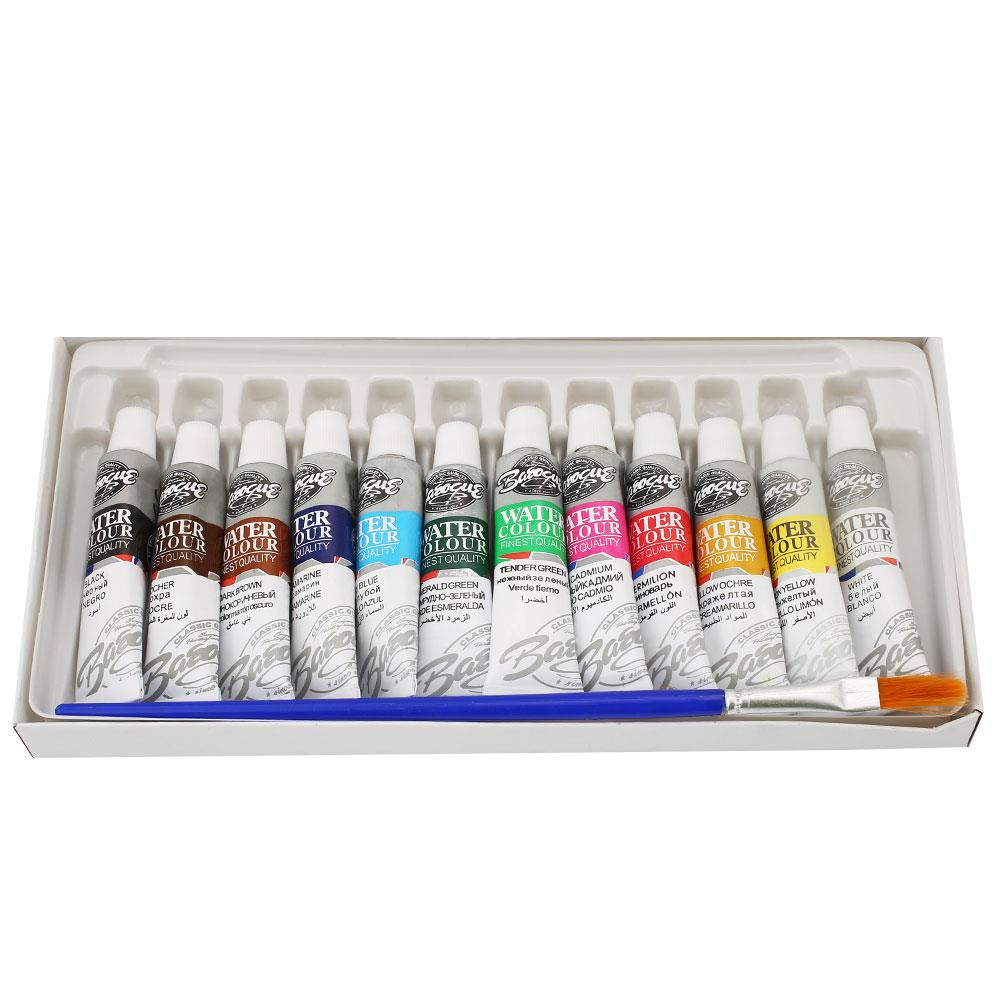 Painting Art 6ml 12 Colors Oil Painting Supply Paints Supplies Oil Painting Set Brush Pen Acrylic Tube Draw