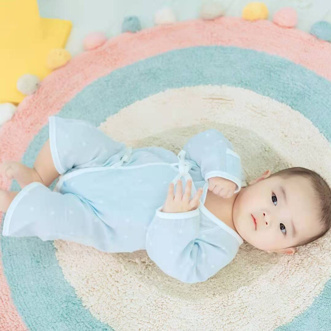 Yazan été vêtements néonatals 100% coton fil enfants filles et garçons bébé vêtements sûr doux respirant