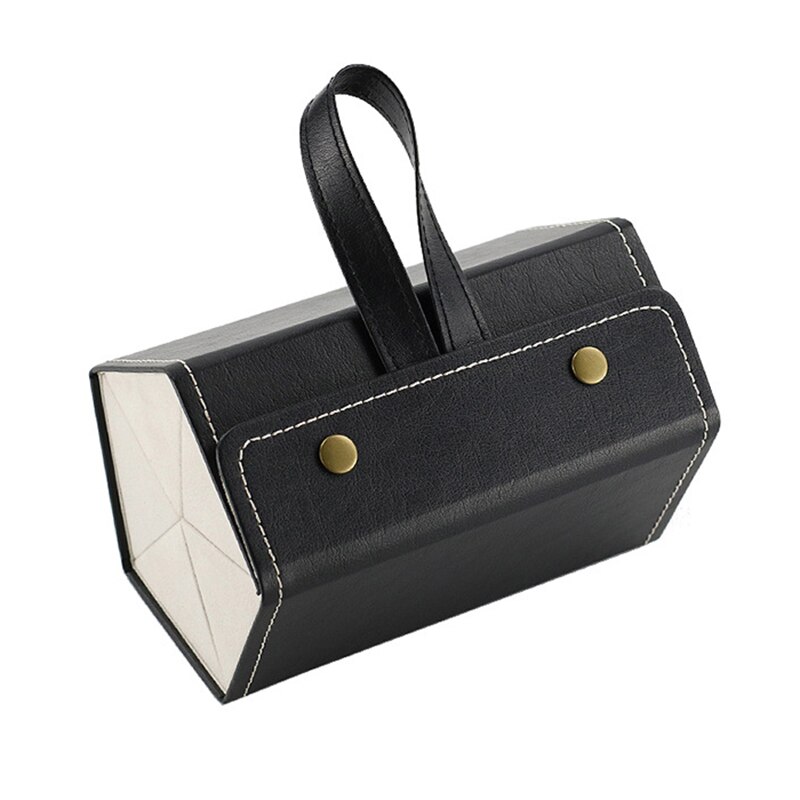 Leather Multiple Glasses Storage Case PU Leather 2/3/4/5/6 Pairs of Sunglasses Holder Box Eyeglasses Storage Box In Stock
