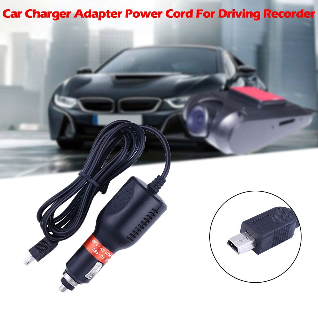 USB Dash Cam DC Car Charger Adapter Power Cord For Driving Recorder GPS Speedy Stable and powerful High cost-effective reliable