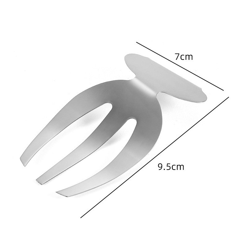 Stainless Steel Salad Claw Salad Fork Salad Hands Tosser Salad Servers Tools Kitchen Tool for Home Restaurant Party