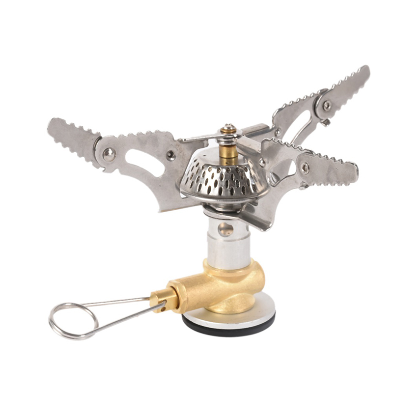 Outdoor Stove Camping Ultra-light Mini-triangle Gas Stove Camping Stove for Hiking Picnic BBQ Gas Stove