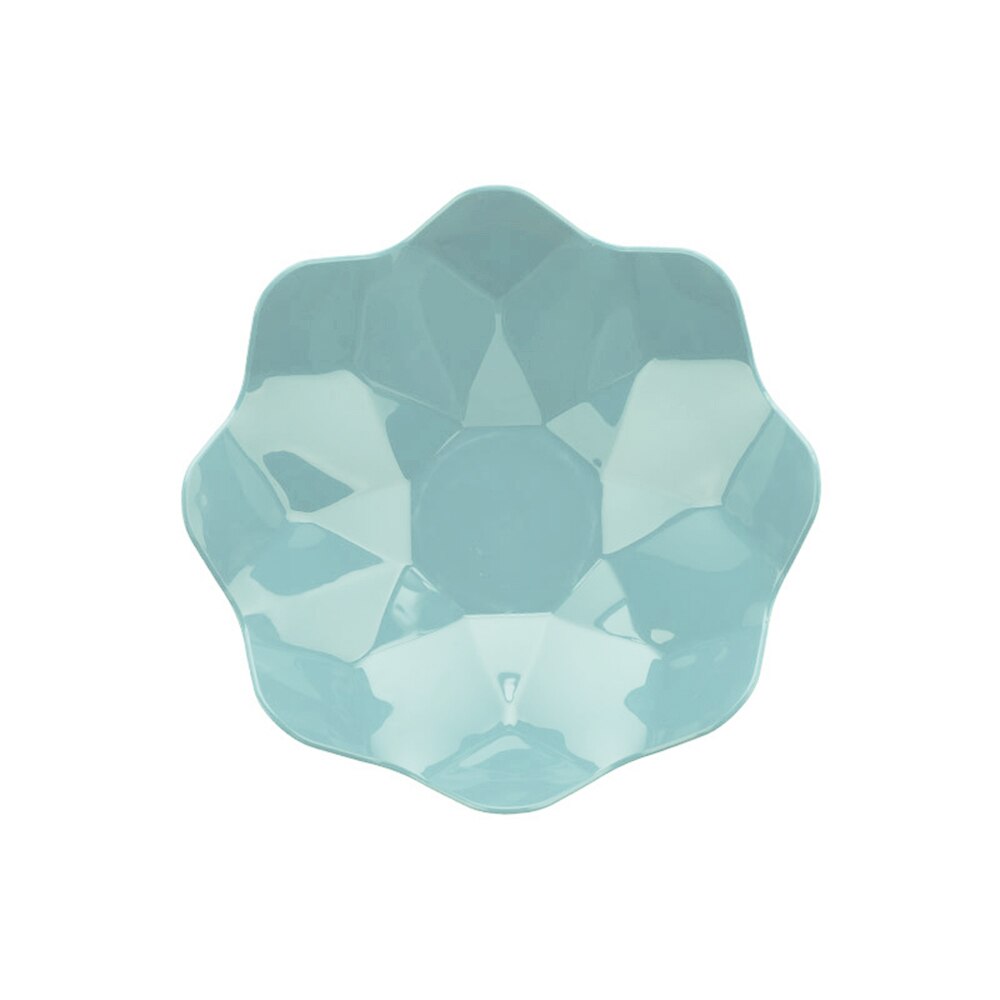 Storage Trays Snacks Nuts Seeds Dry Fruits Dessert Tray Plastic Plates Dishes Bowl Breakfast Tray Home Kitchen Supplies: Sky blue