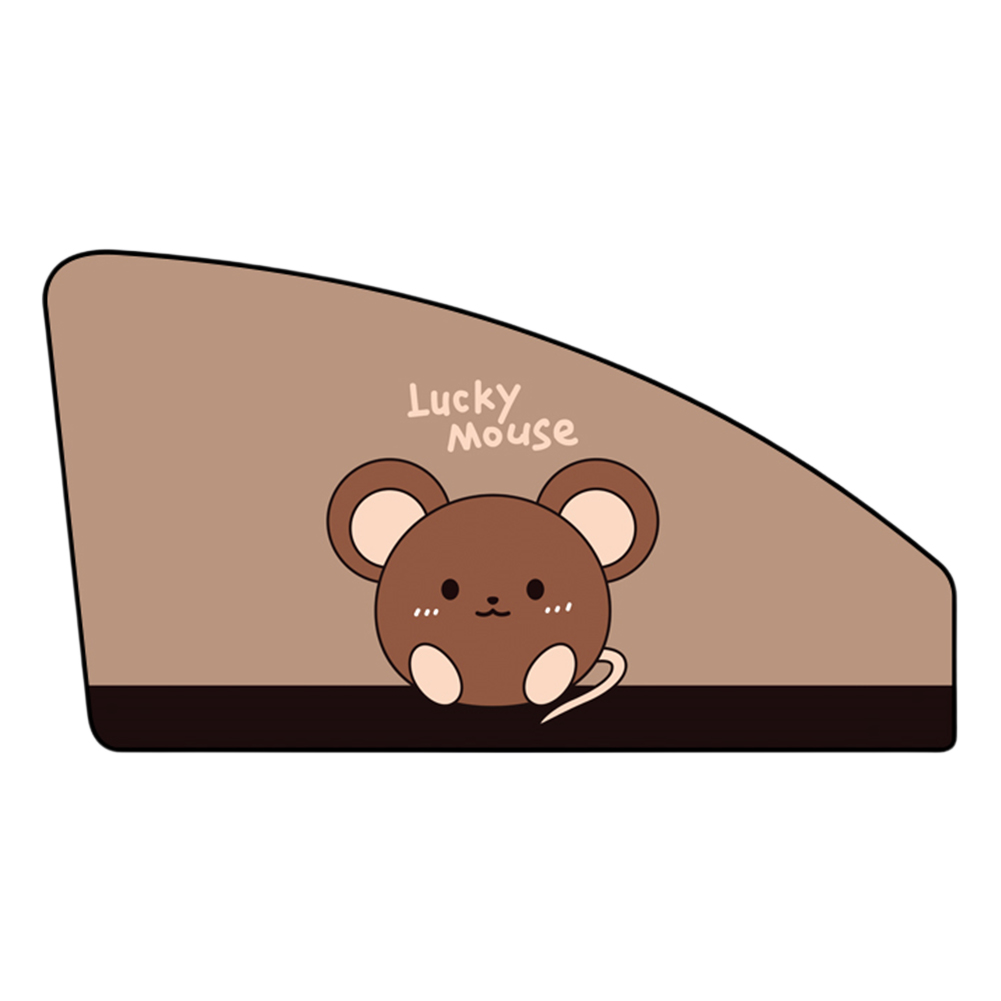 Universele Auto Zonnescherm Cover Zijraam Zonnescherm Gordijn Cartoon Schattige Giraffe Magneet Parasol Auto Raam Gordijn Voor Kinderen Baby: green