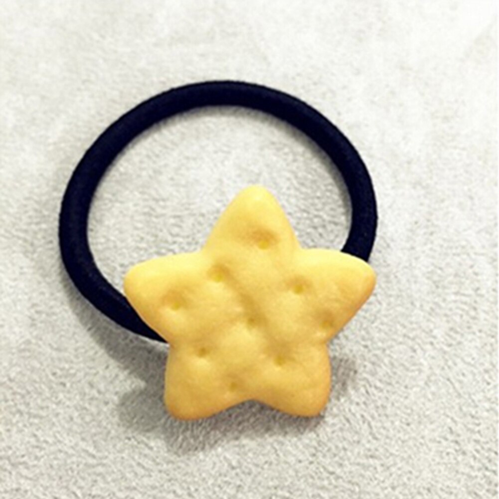 Cookie Haarspeld Haar Clip Haar Ring Elastische Elastiekjes Haar Touw Meisjes Hoofdbanden Haar Banden Kinderen Haarband Haaraccessoires: 10