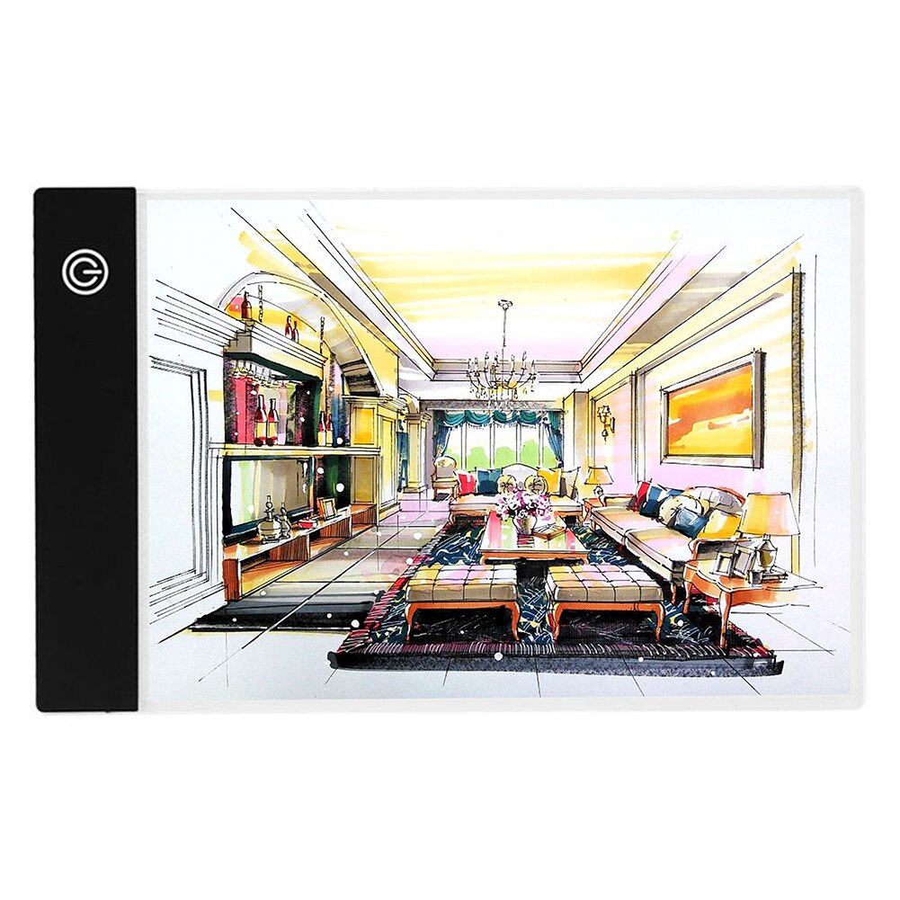 K5-2 K5-3 Ultra Thin Portable LED Light Box Tracing Pad Diamond Painting Embroidery Tools for Tracing USB Powered