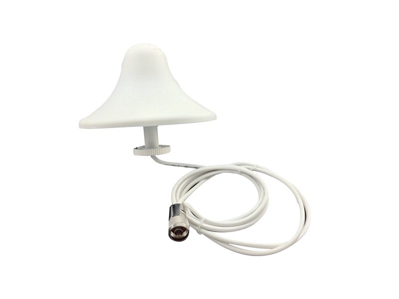 Ceilling Antenna800-2700mhz Indoor Gsm 2G 3G 4G N Connector 3dBi Met 2M Kabel Voor Mobiele Signaal booster 360 ° Omni Antenne