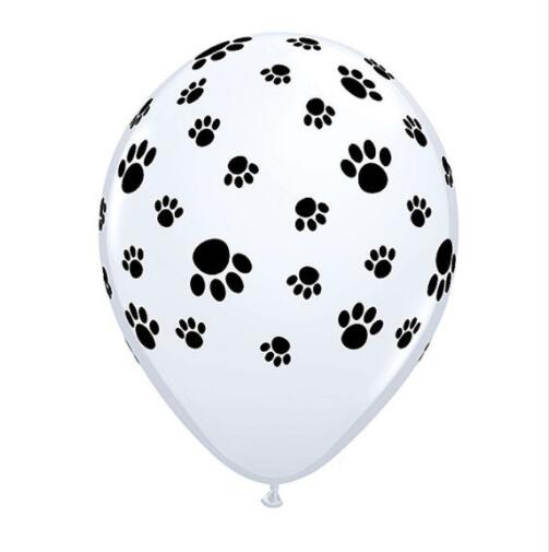 10pcs 3.2g 12inch Tijger Zebra Patroon Ballon Dier Helium Latex Ballonnen Verjaardagsfeestje Decoratie Kids Opblaasbare globos: feet