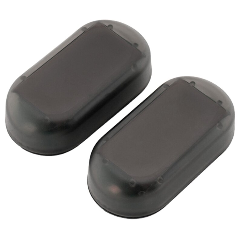 2pcs Solar Powered Car Alarm System,Vehicle LED Light Anti-Theft Flash Blinking G8TE