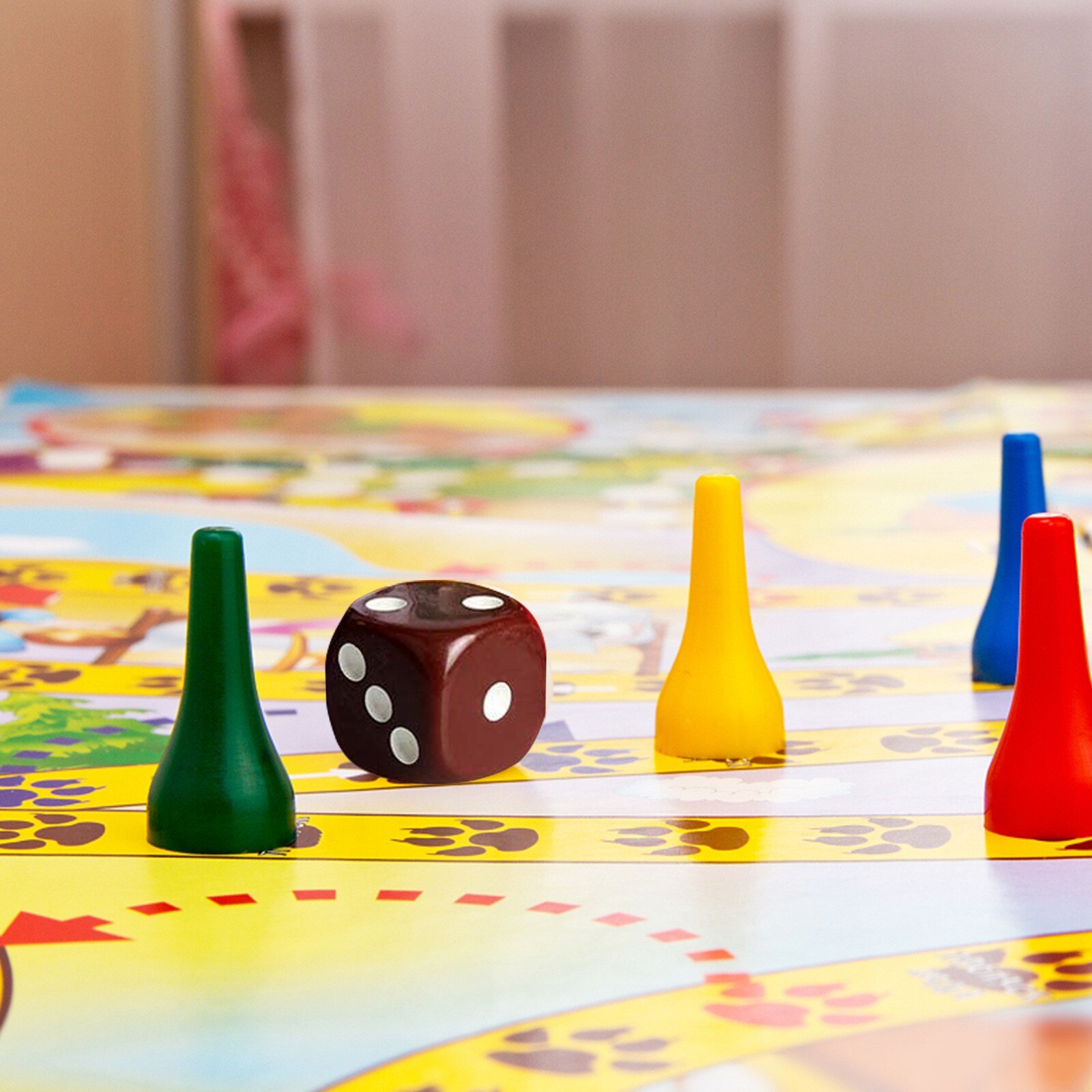 Plastic Standard Six-sided Dice Game Playing Games Dice With Velvet Bag For Bar Ktv Party Prefer Classification Color Party Game