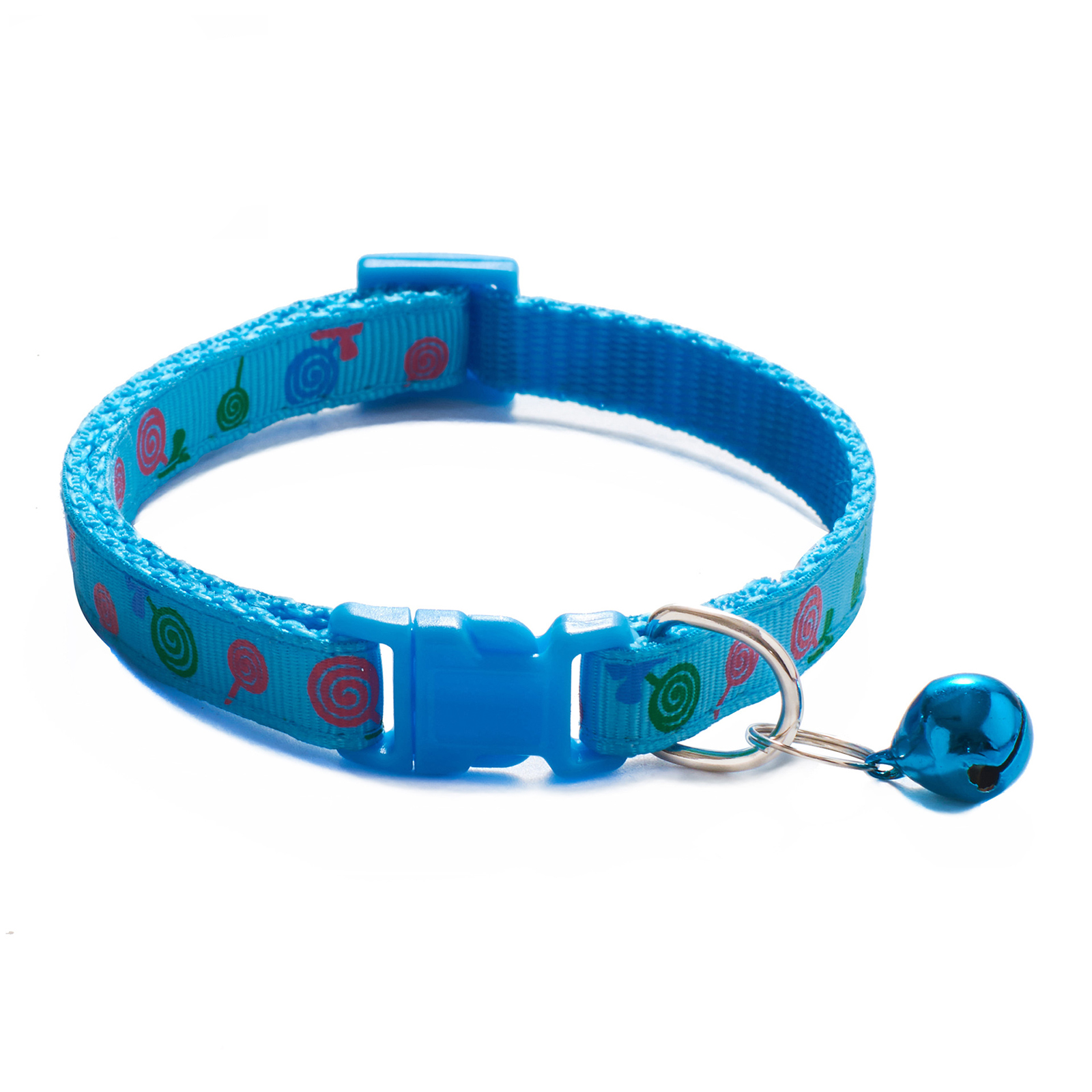 Collar para mascotas con cascabel, para perros y gatos pequeños, ajustable, accesorios de seguridad: 11