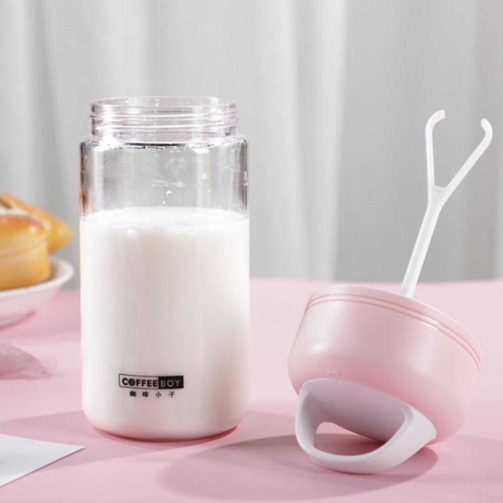 380ml Electric Protein Shaker Bottle Mixer Coffee Milk Stirring Cup Portable Automatic Mixing Cups For Men Women N9o2