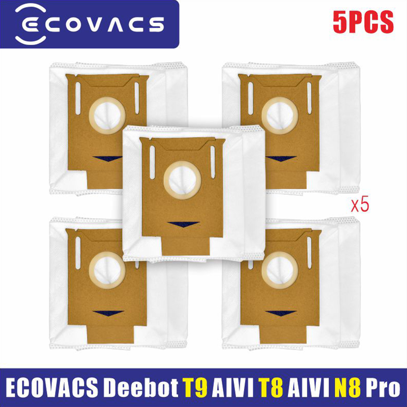 ECOVACS Deebot T9 AIVI T8 AIVI N8 Pro Serie Robot Stofzuiger Zijborstel Hoofdborstel Stof Box Filter Accessoires Onderdelen: Light Grey
