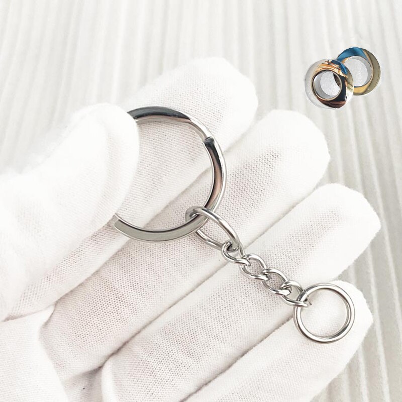 DIY leather craft belt buckle bag ring clip accessories｜DIY leather case\Bag accessories hanging buckle ornament hardware: Silver D