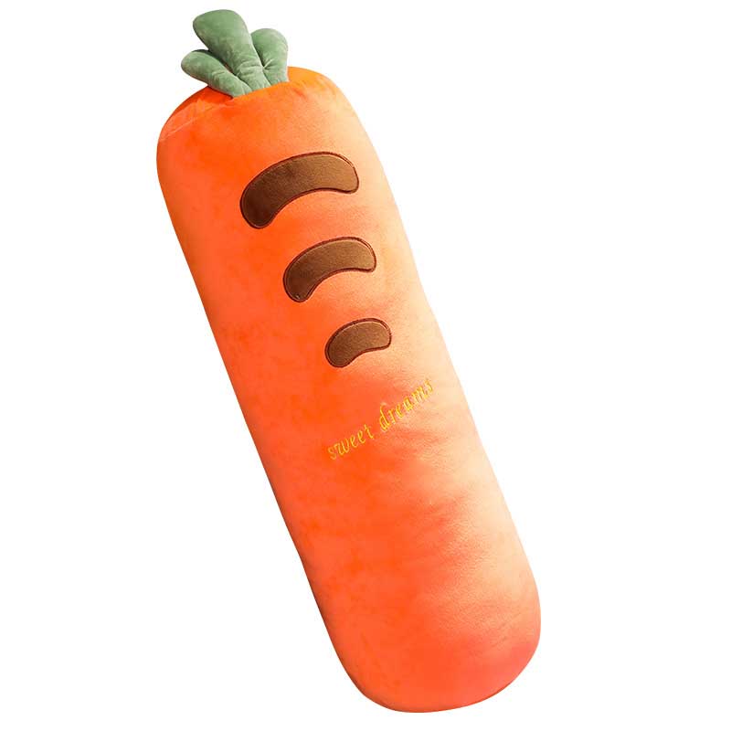 Thuis Beding Lange Kussen Diepe Slapen Fruit Bolster Fluwelen Verwisselbare Nek Kussen