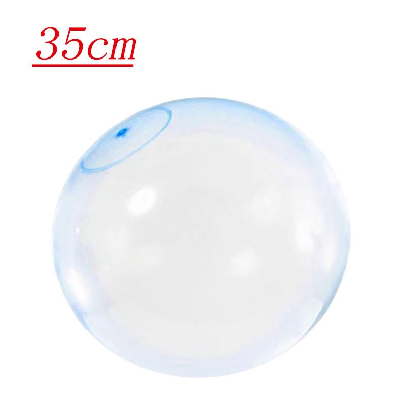 Bolla Morbide Palline di Aria Acqua Riempito Palloncini Blow Up Estate Dei Bambini Giochi All'aperto vasca da bagno Palla Sfera di Divertimento Giocattoli All'aria Aperta Palla Antistress 2020: 35cm blue