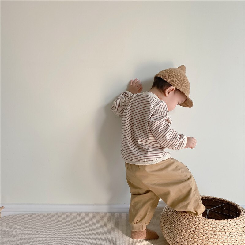 Baby Leggings Jongen Elasticiteit Pp Broek Peuter Meisje Casual Broek Kinderen Broek Herfst Baby Effen Broek 2022