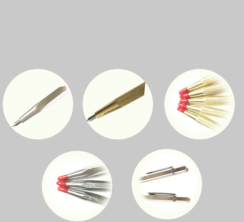 Diamant Metall Kennzeichnung Gravur Stift Hartmetall Spitze Glasritzrades Stift für Glas Keramik Metall Holz Carving Hand Stift