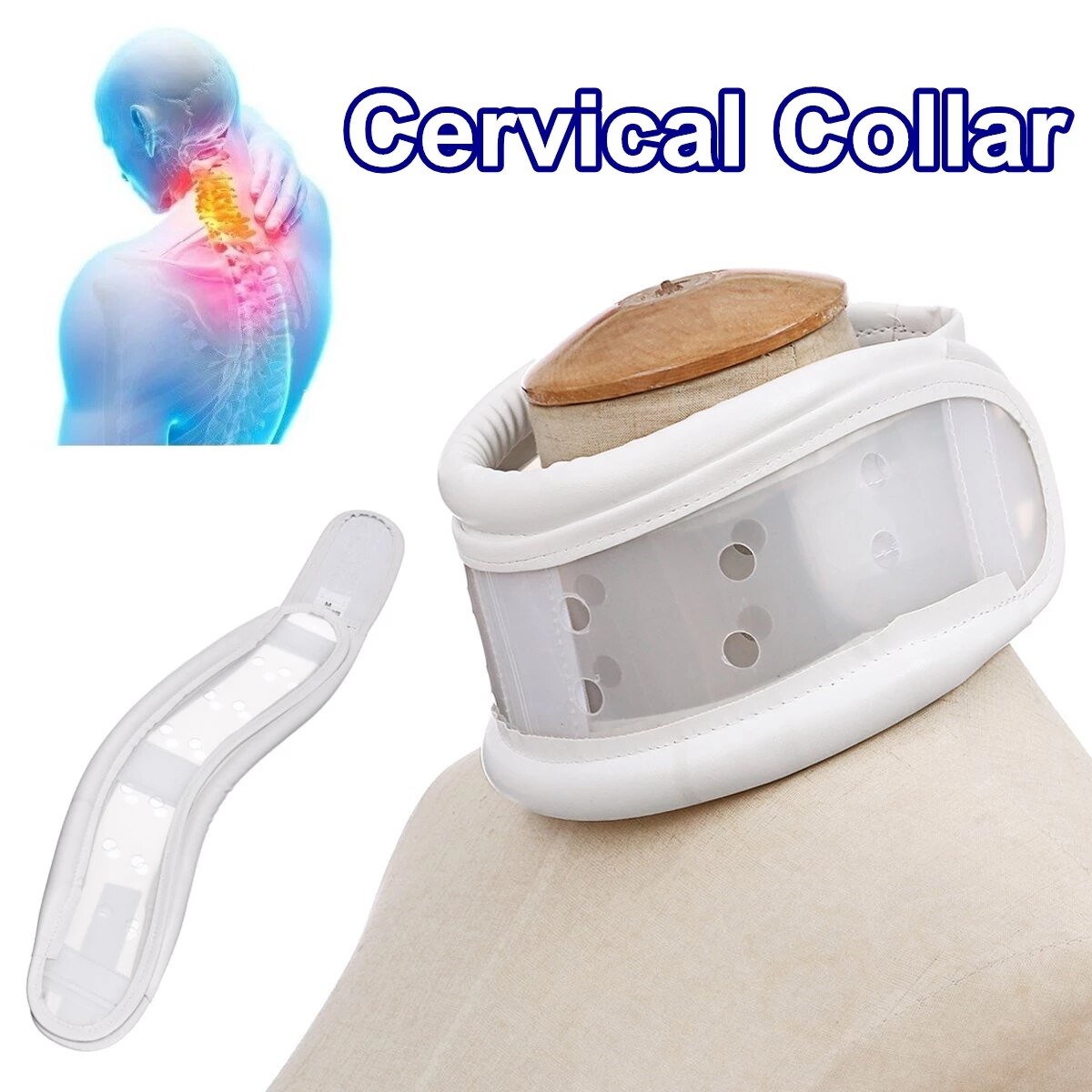 Neck Brace Spine Head Support Cervical Collar Relief Neck Pain Vertebra Orthopedics Stretching Devices Posture Corrector S/M/L